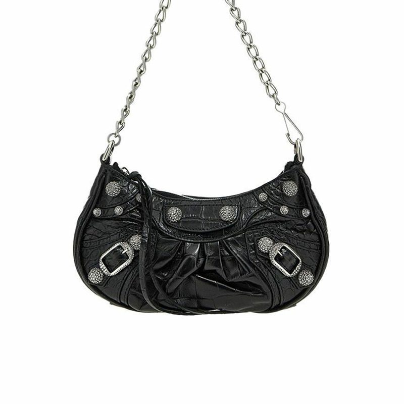 BALENCIAGA Lecagol 鏈條迷你肩背包 695814 1VG9Y 1000-0