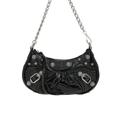 BALENCIAGA Lecagol 鏈條迷你肩背包 695814 1VG9Y 1000