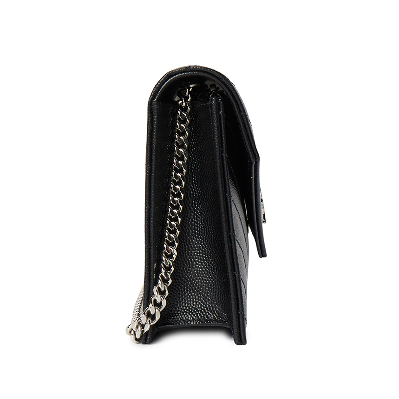 SAINT LAURENT Cassandra 女士鏈條斜背包 857605 BOW02 1000-2