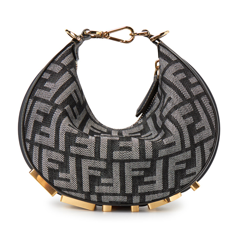 FENDI Graphi 迷你女用流浪漢包 8BS081 AUT4 F1UJ7-3