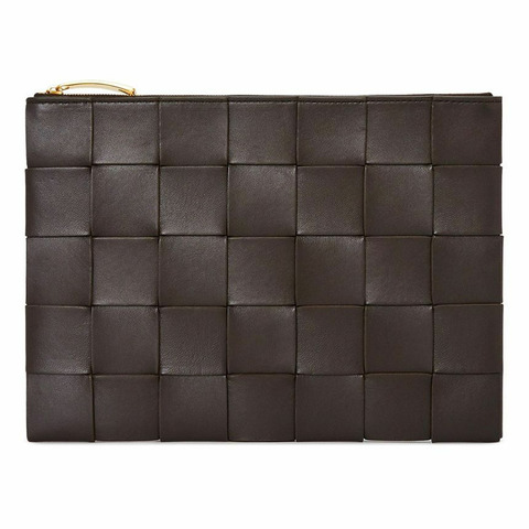 BOTTEGA VENETA Intrecciato 中型手拿包/手袋