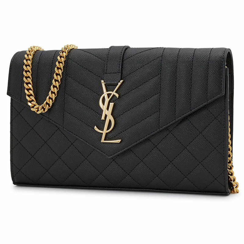 SAINT LAURENT Monogram Matelassé 女士鏈單肩包 620280 BOW91 1000-2