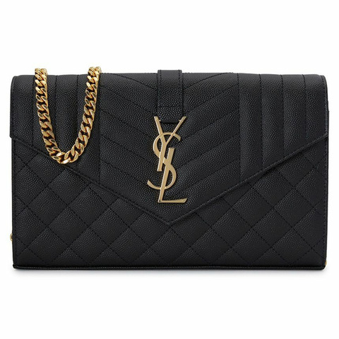 SAINT LAURENT Monogram Matelassé 女士鏈單肩包 620280 BOW91 1000