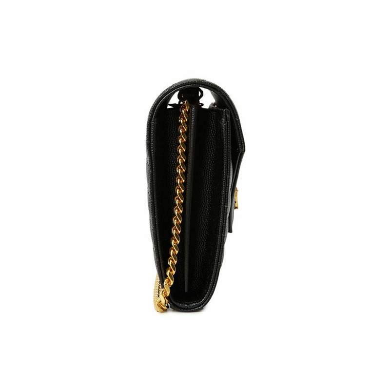 SAINT LAURENT Cassandra 女士鏈條單肩包 377828 BOW01-2
