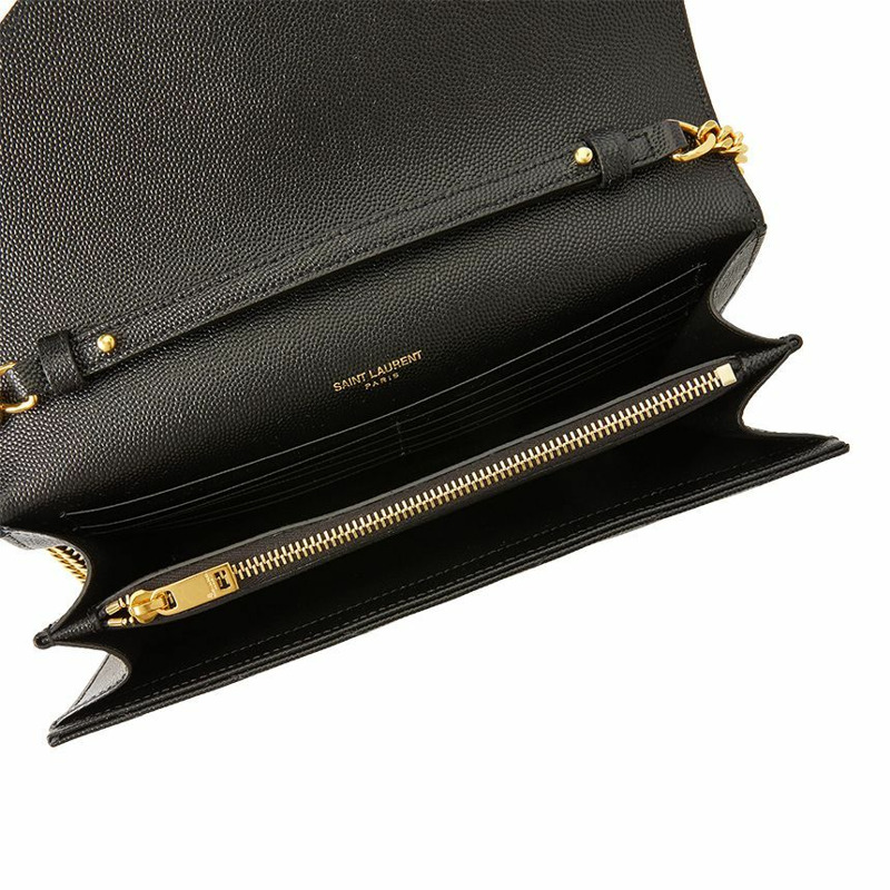 SAINT LAURENT Cassandra 女士鏈條單肩包 377828 BOW01-5