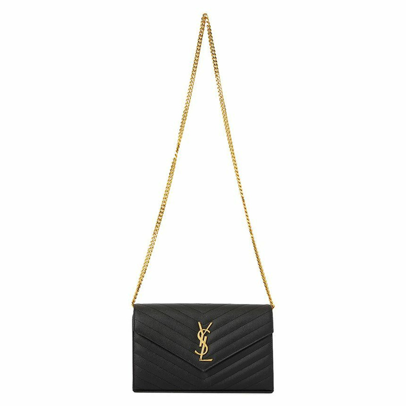 SAINT LAURENT Cassandra 女士鏈條單肩包 377828 BOW01-6