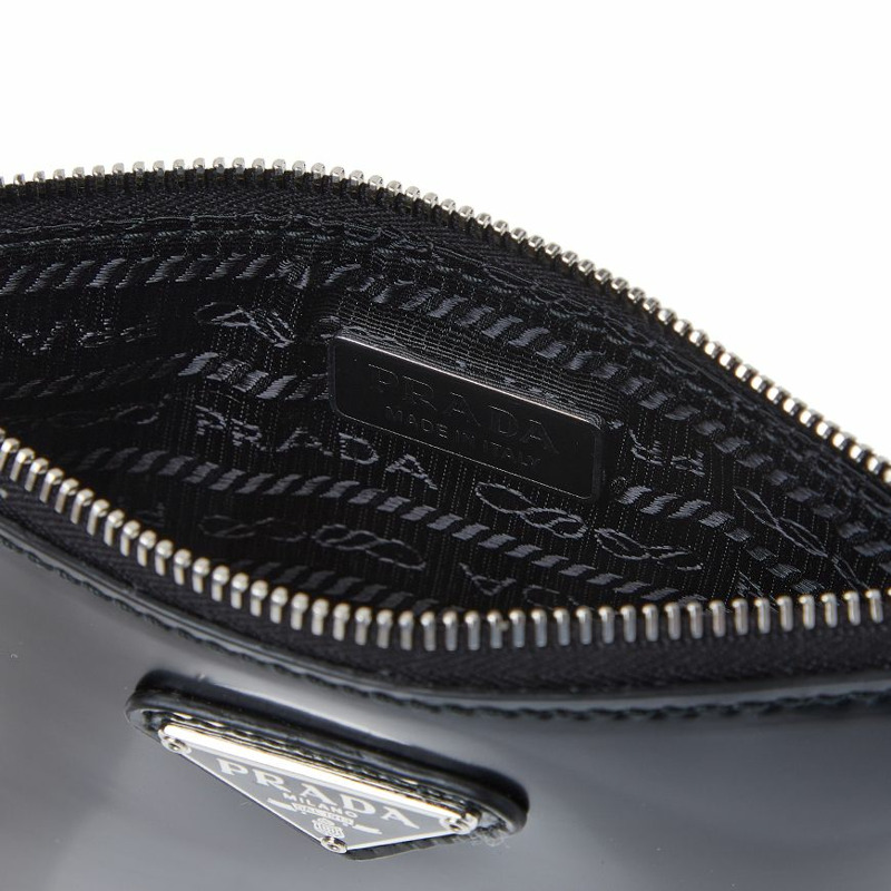 PRADA 女士小號亮片網眼手提包 1BG417 2D0A F0002 (OOO)-9