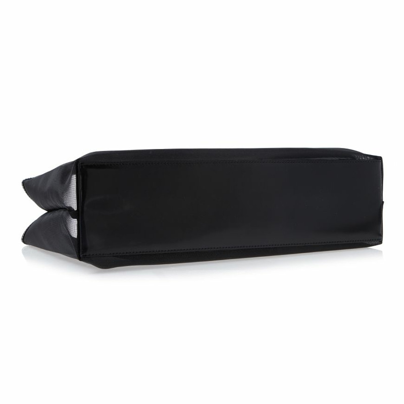 PRADA 女士波點網眼手提包 1BG416 2DZ8 F0002 (OOO)-4