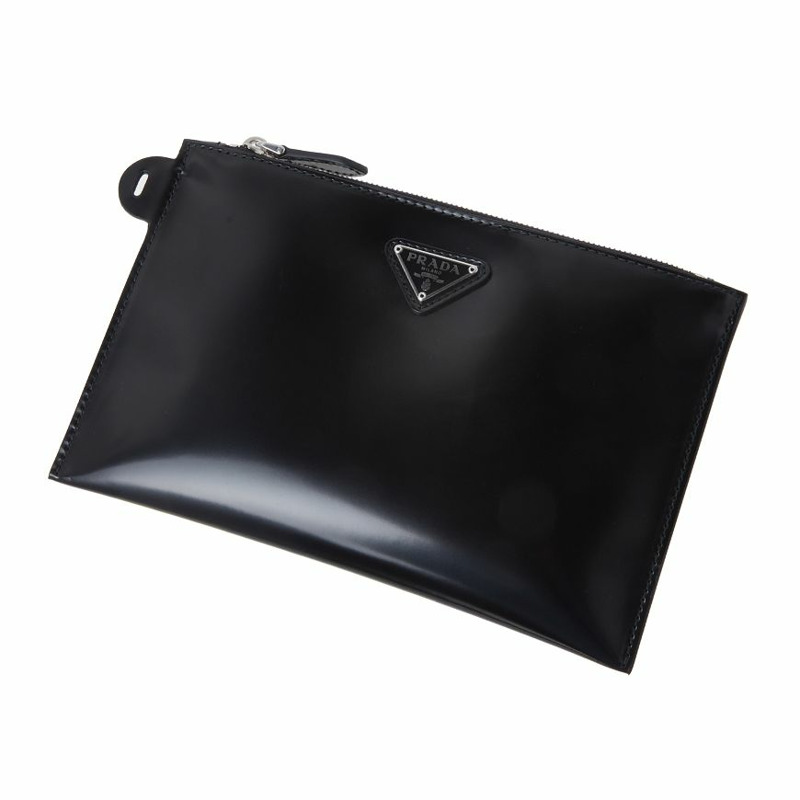 PRADA 女士波點網眼手提包 1BG416 2DZ8 F0002 (OOO)-8