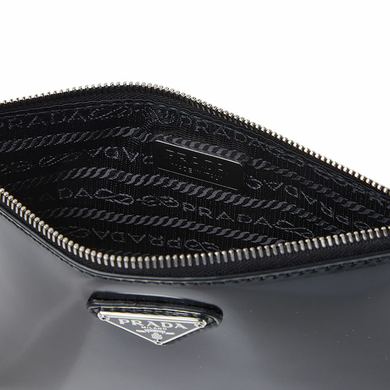 PRADA 女士波點網眼手提包 1BG416 2DZ8 F0002 (OOO)-9