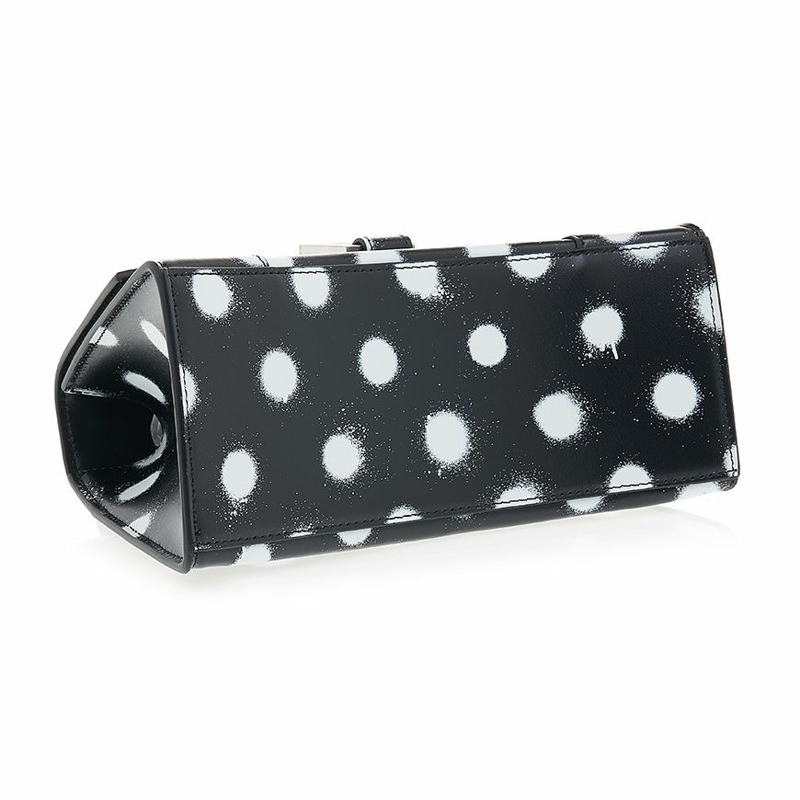 BALENCIAGA 女士噴霧圓點沙漏形手提包 593546 23V9Y 1097-4