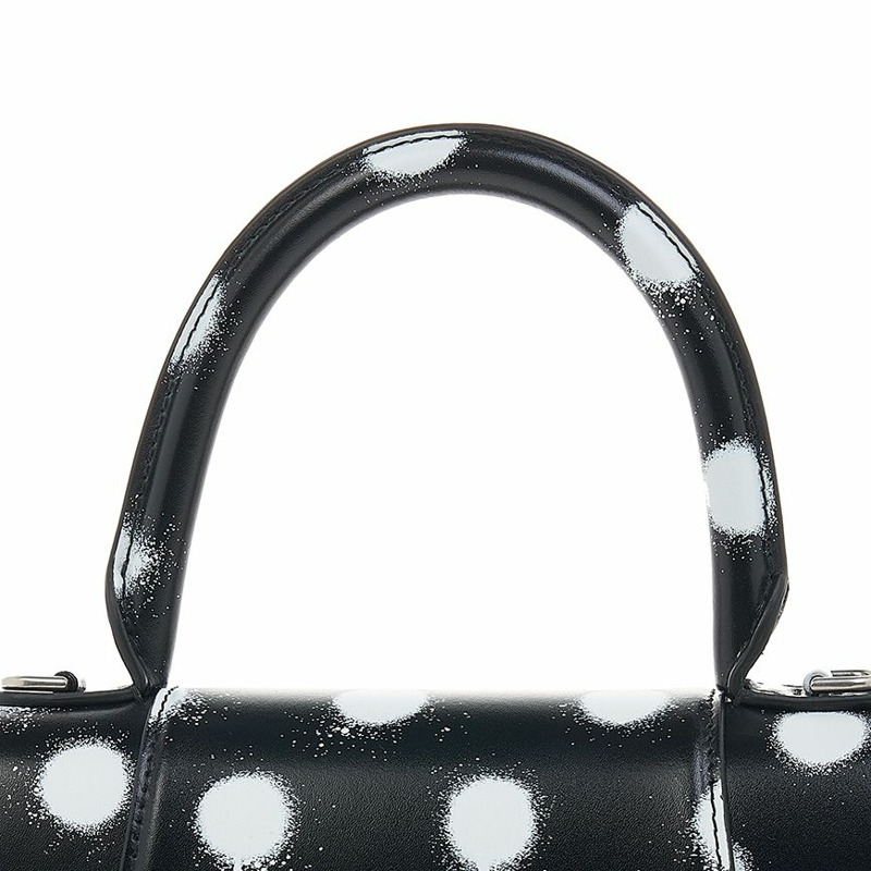 BALENCIAGA 女士噴霧圓點沙漏形手提包 593546 23V9Y 1097-7
