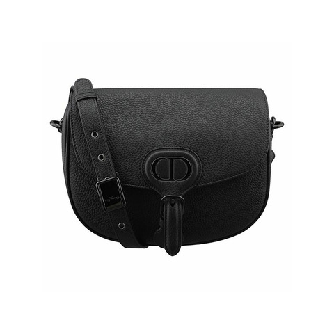 DIOR 芭比中號肩紋黑色 M9319NBDA 900