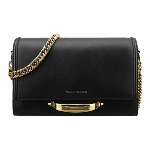 ALEXANDER MCQUEEN 21SS Story 女士單肩包 黑色 631473 D78AT