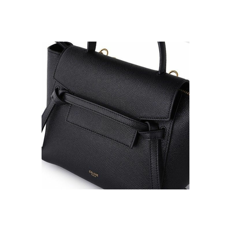 CELINE Nano Belt 手提包 黑色 189003 ZVA-8