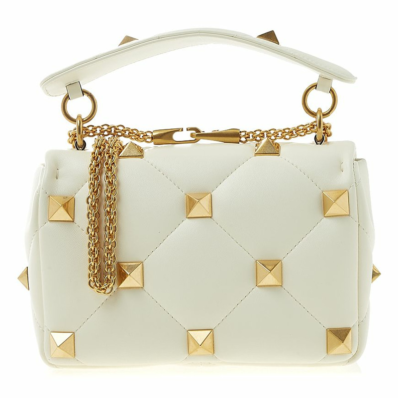 VALENTINO 中型羅馬鉚釘單肩包-2