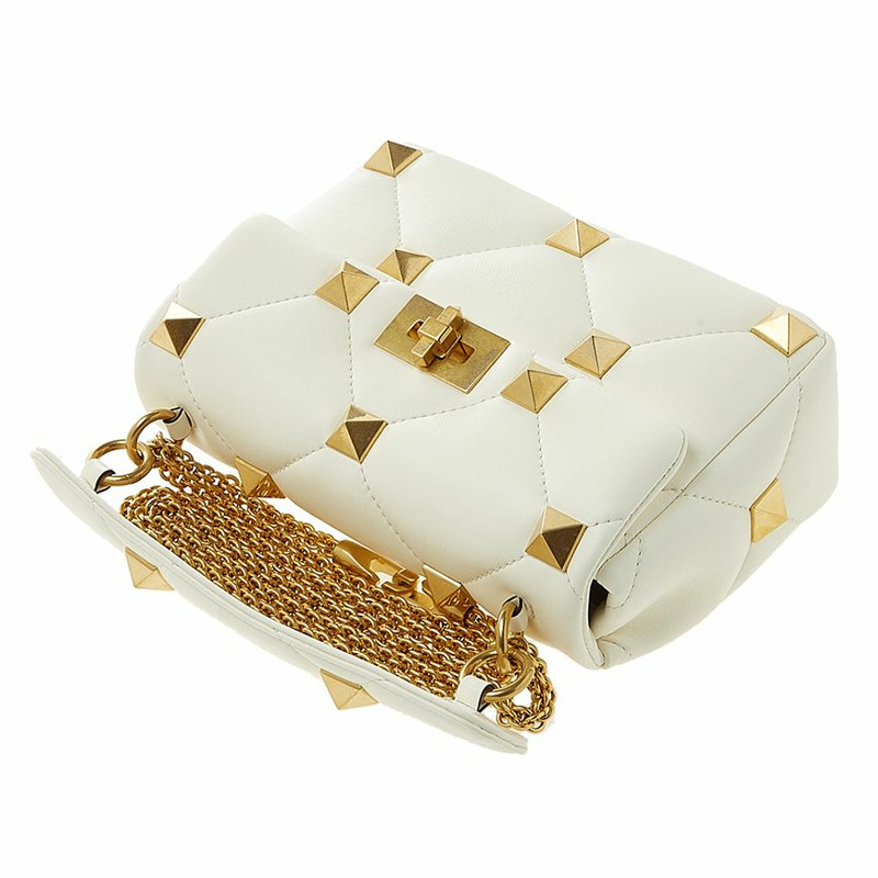 VALENTINO 中型羅馬鉚釘單肩包-3