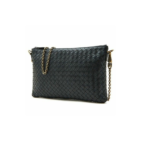 BOTTEGA VENETA Intrecciato編織鏈條斜背包 510282 VO0AD