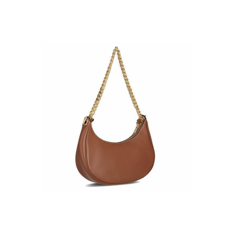 CELINE 中型鏈條單肩包 灰褐色 199583 DGQ-2