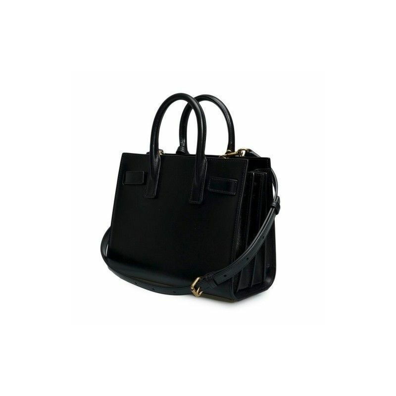 SAINT LAURENT Sac de Jour Nano 手提包黑色 392035 02G9W-2
