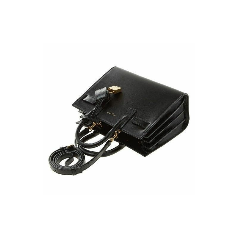 SAINT LAURENT Sac de Jour Nano 手提包黑色 392035 02G9W-4