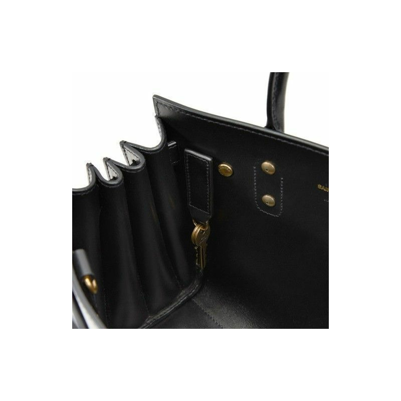 SAINT LAURENT Sac de Jour Nano 手提包黑色 392035 02G9W-5