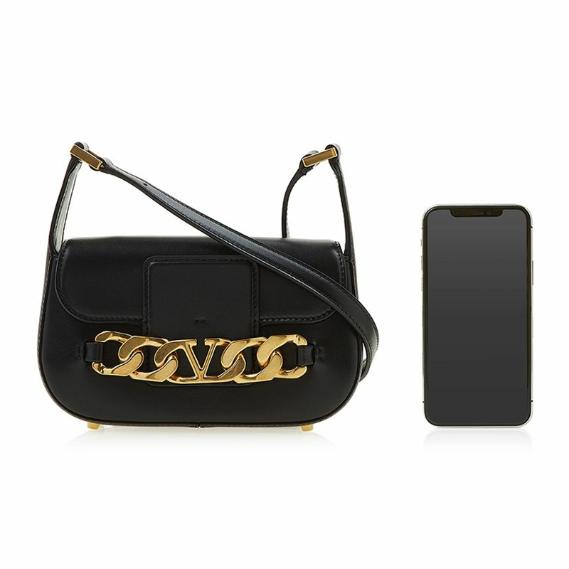 VALENTINO 女士 V 標誌鏈單肩包 1W2B0K81 ZHF 0NO-5