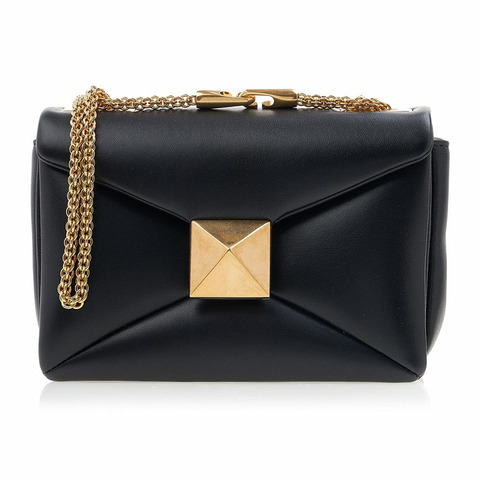 VALENTINO 女士單扣斜背包 1W2B0K21 HHX 0NO