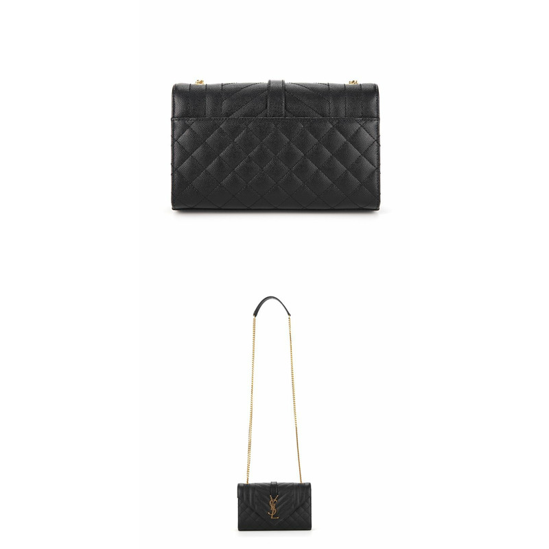 SAINT LAURENT 600195 BOW91 1000 女士單肩包-5