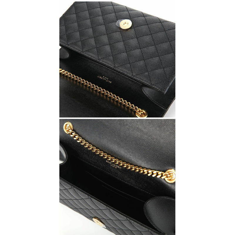 SAINT LAURENT 600195 BOW91 1000 女士單肩包-7