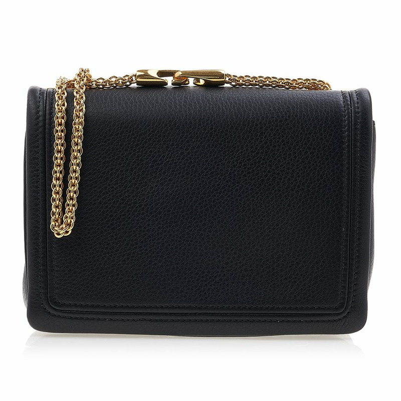 VALENTINO 女士單鉚釘皮革鏈斜背包 1W2B0K21 ILK 0NO-2