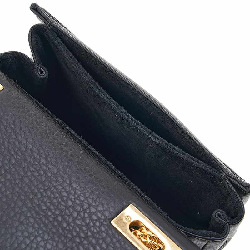 VALENTINO 女士單鉚釘皮革鏈斜背包 1W2B0K21 ILK 0NO-8