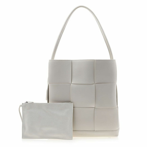 BOTTEGA VENETA 女式 Intrecciato Arco 單肩包 702282 VMAP1 9005