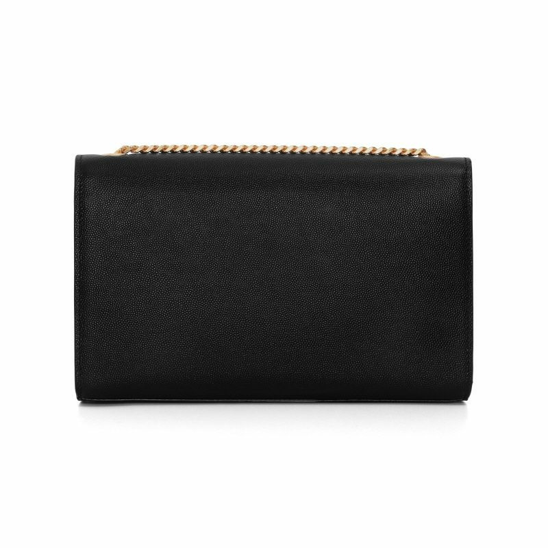 SAINT LAURENT 364021 BOW0J 1000 單肩包-4