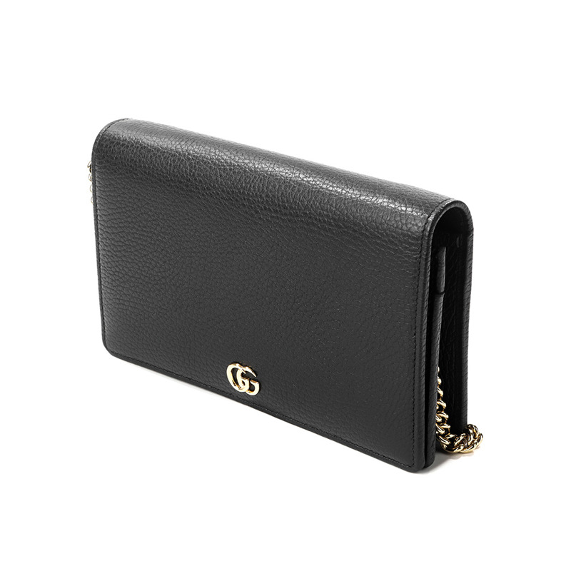 GUCCI 女士 GG Marmont 迷你鏈條斜背包 編號：497985 CAO0G-5