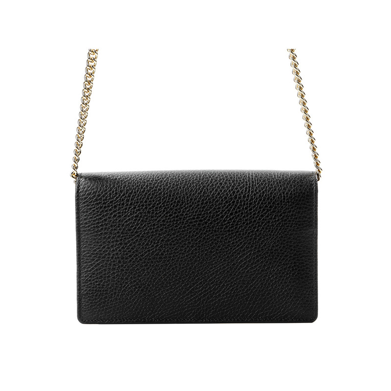 GUCCI 女士 GG Marmont 迷你鏈條斜背包 編號：497985 CAO0G-6