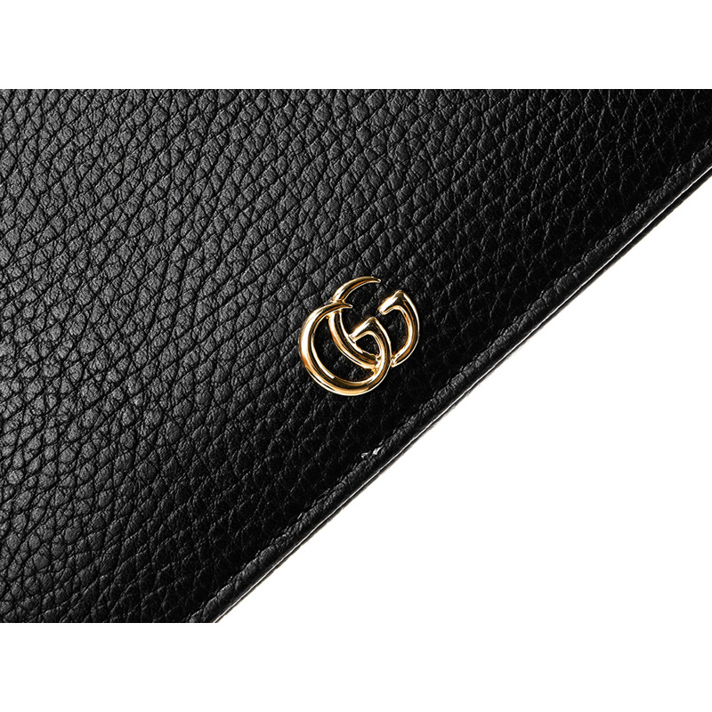 GUCCI 女士 GG Marmont 迷你鏈條斜背包 編號：497985 CAO0G-11