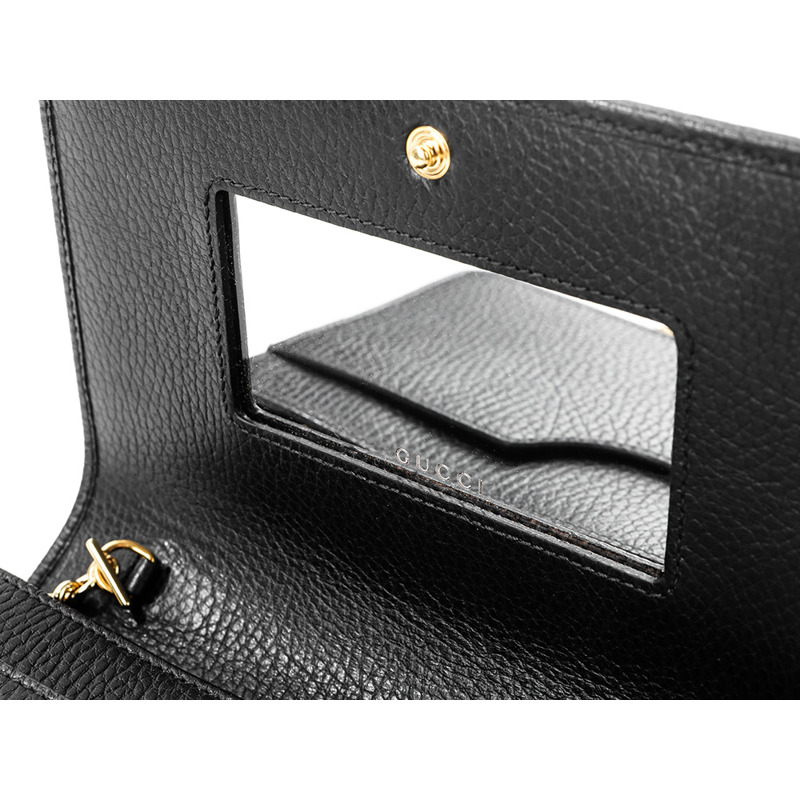 GUCCI 女士 GG Marmont 迷你鏈條斜背包 編號：497985 CAO0G-15