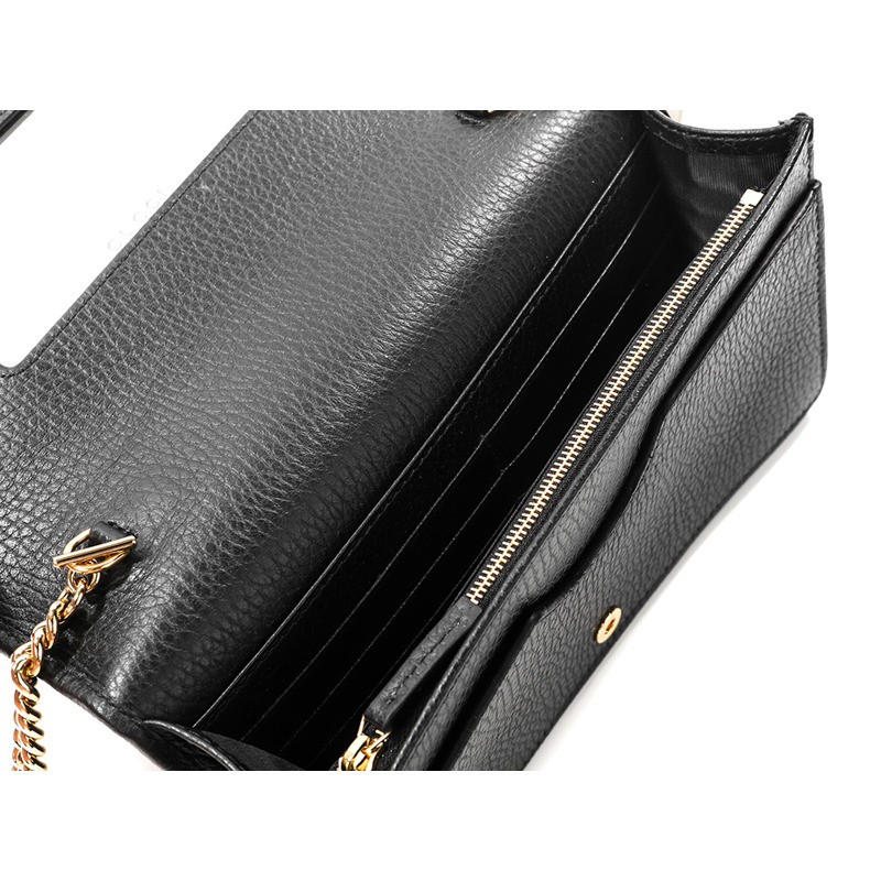 GUCCI 女士 GG Marmont 迷你鏈條斜背包 編號：497985 CAO0G-16