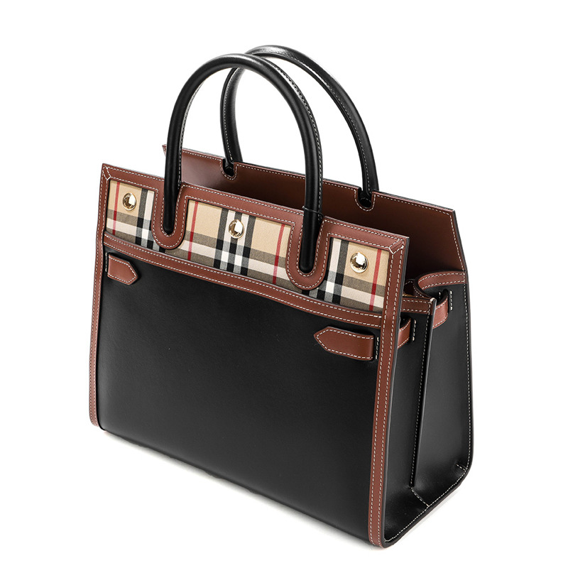 BURBERRY （SM TITLE）女士 TITLE 單肩包-5