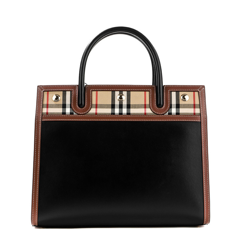 BURBERRY （SM TITLE）女士 TITLE 單肩包-6