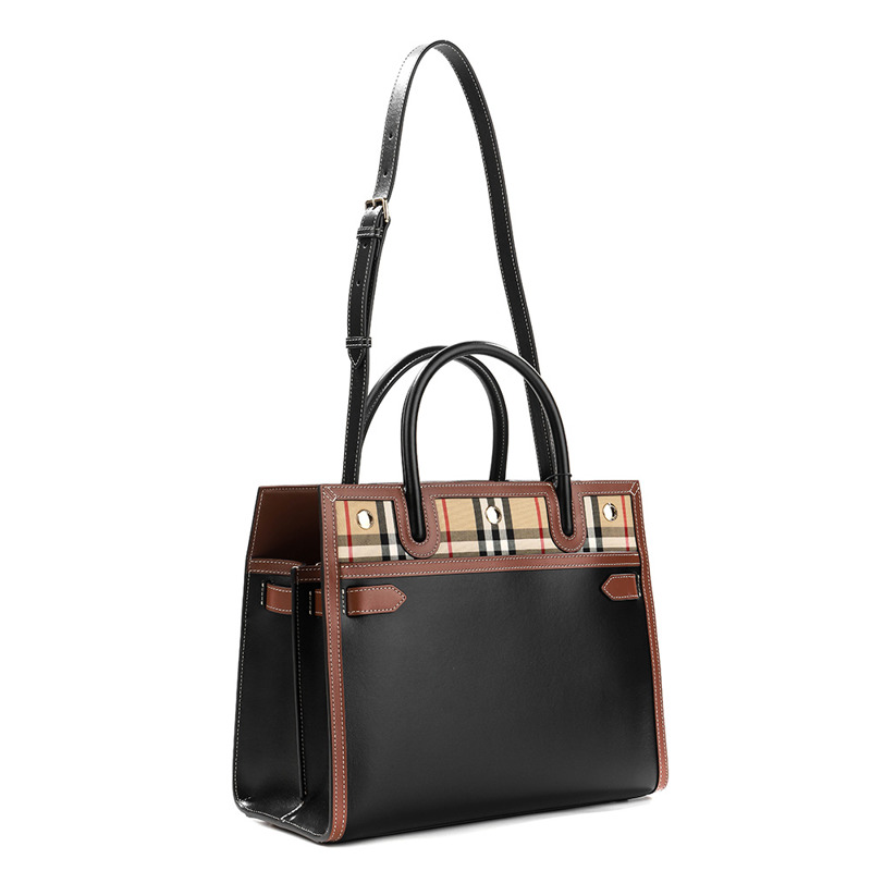 BURBERRY （SM TITLE）女士 TITLE 單肩包-9