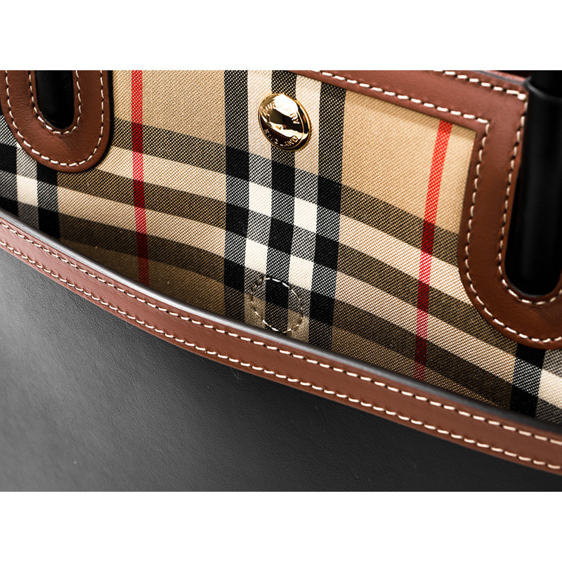 BURBERRY （SM TITLE）女士 TITLE 單肩包-14