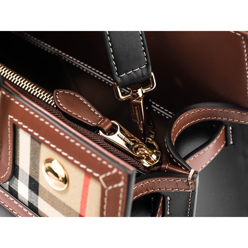 BURBERRY （SM TITLE）女士 TITLE 單肩包-16