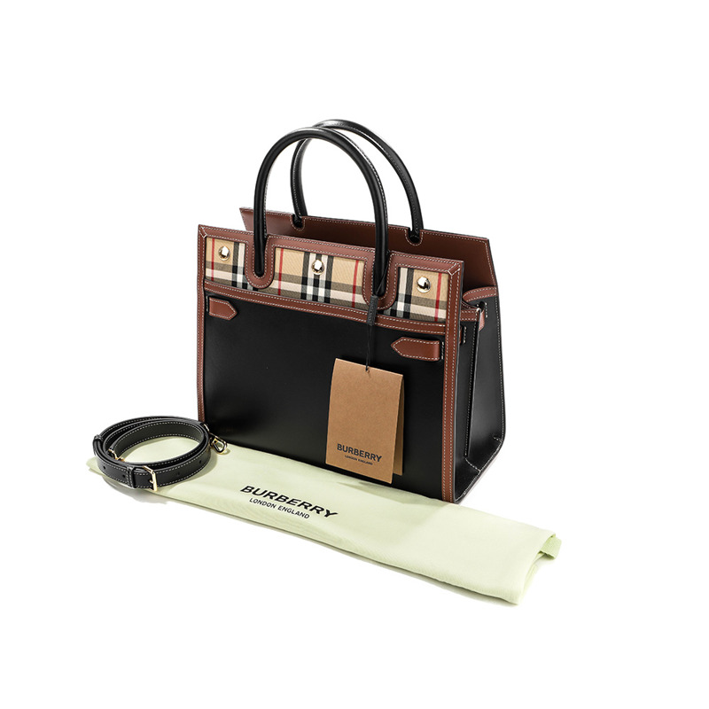 BURBERRY （SM TITLE）女士 TITLE 單肩包-19