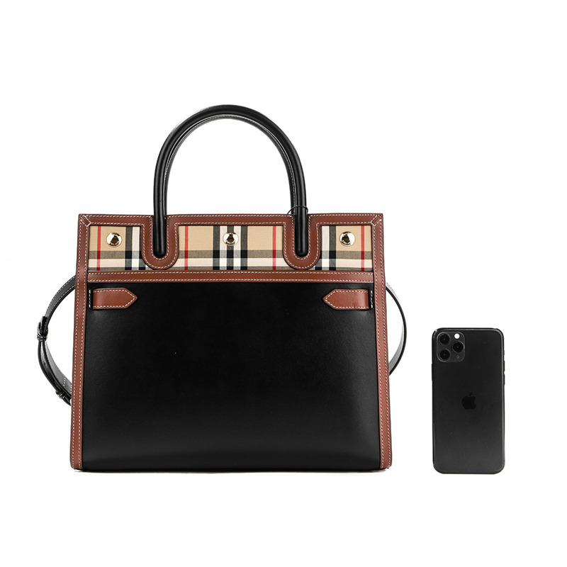 BURBERRY （SM TITLE）女士 TITLE 單肩包-21