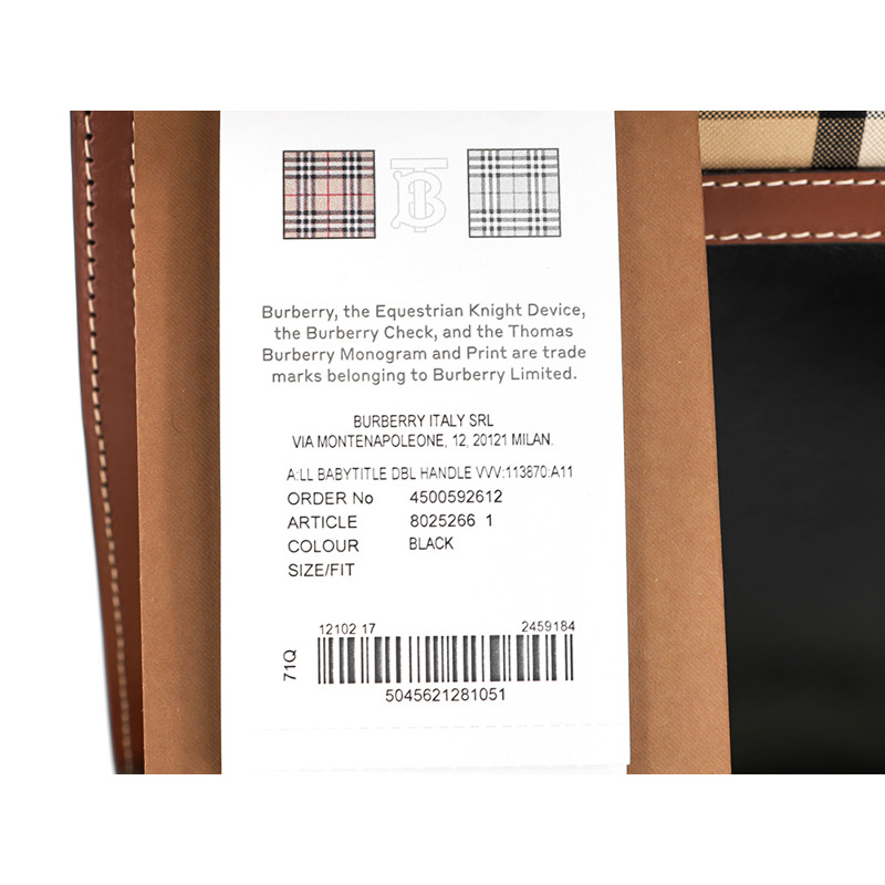 BURBERRY (LL BABYTITLE) 女士 BABYTITLE 單肩包-17