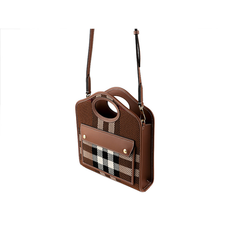 BURBERRY (MN POCKET)女士口袋單肩包-5