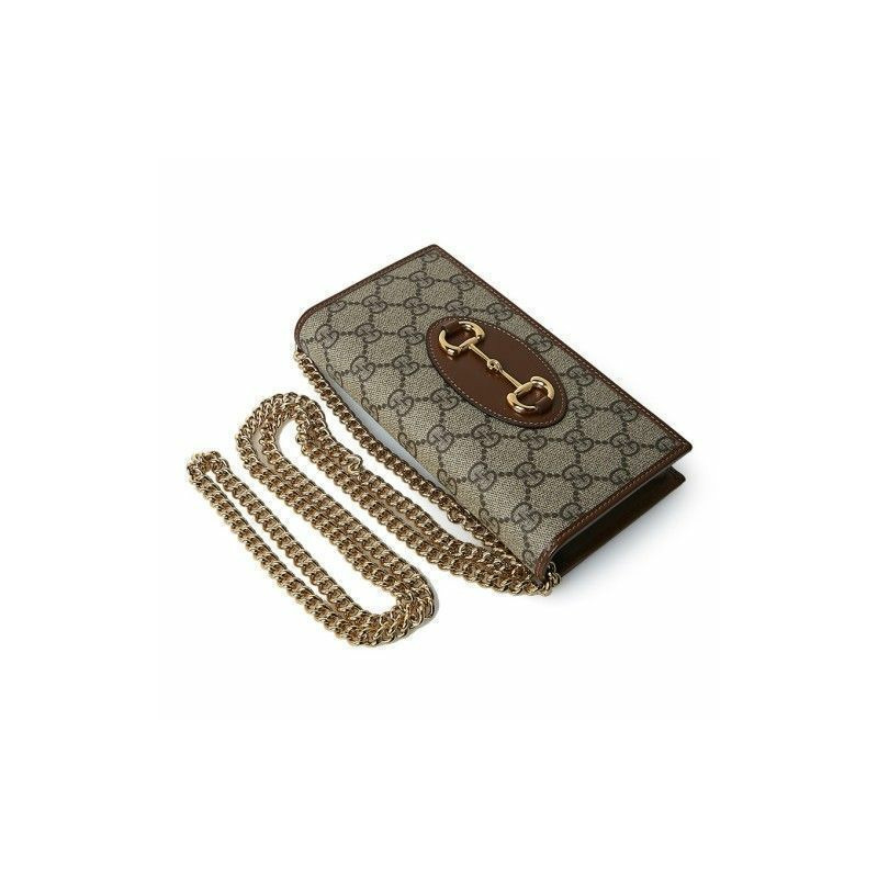 GUCCI 馬階扣 1955 零錢包單肩包 621892 92TCG-8