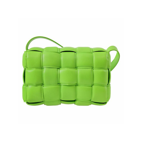 BOTTEGA VENETA 加厚磁帶包 凱利綠 591970 VCQR1